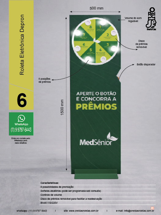 roleta para sorteio de premios em belo horizonte